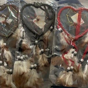 Heart Shaped Dream Catchers 2 For $8
